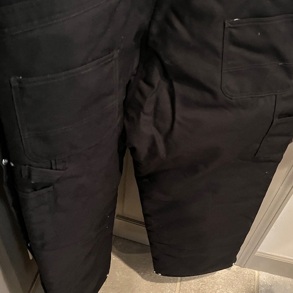 Carhartt Black Bib Overalls - Picture 6 of 6